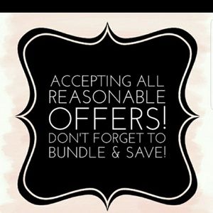 Make an offer for 1 item or a bundle!